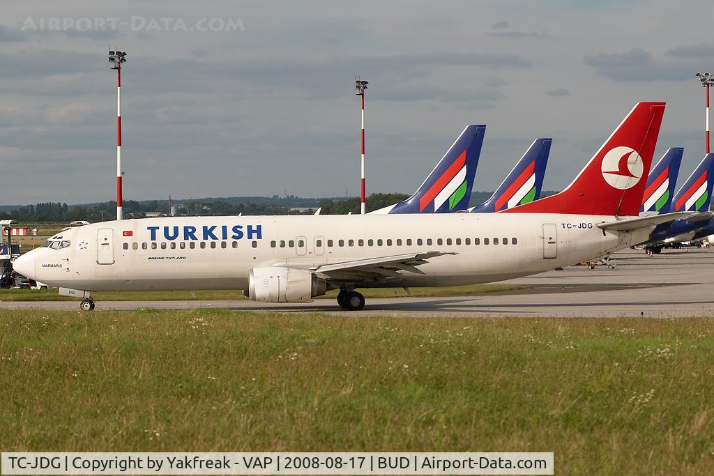 TC-JDG, 1992 Boeing 737-4Y0 C/N 25181, Turkish Airlines Boeing 737-400