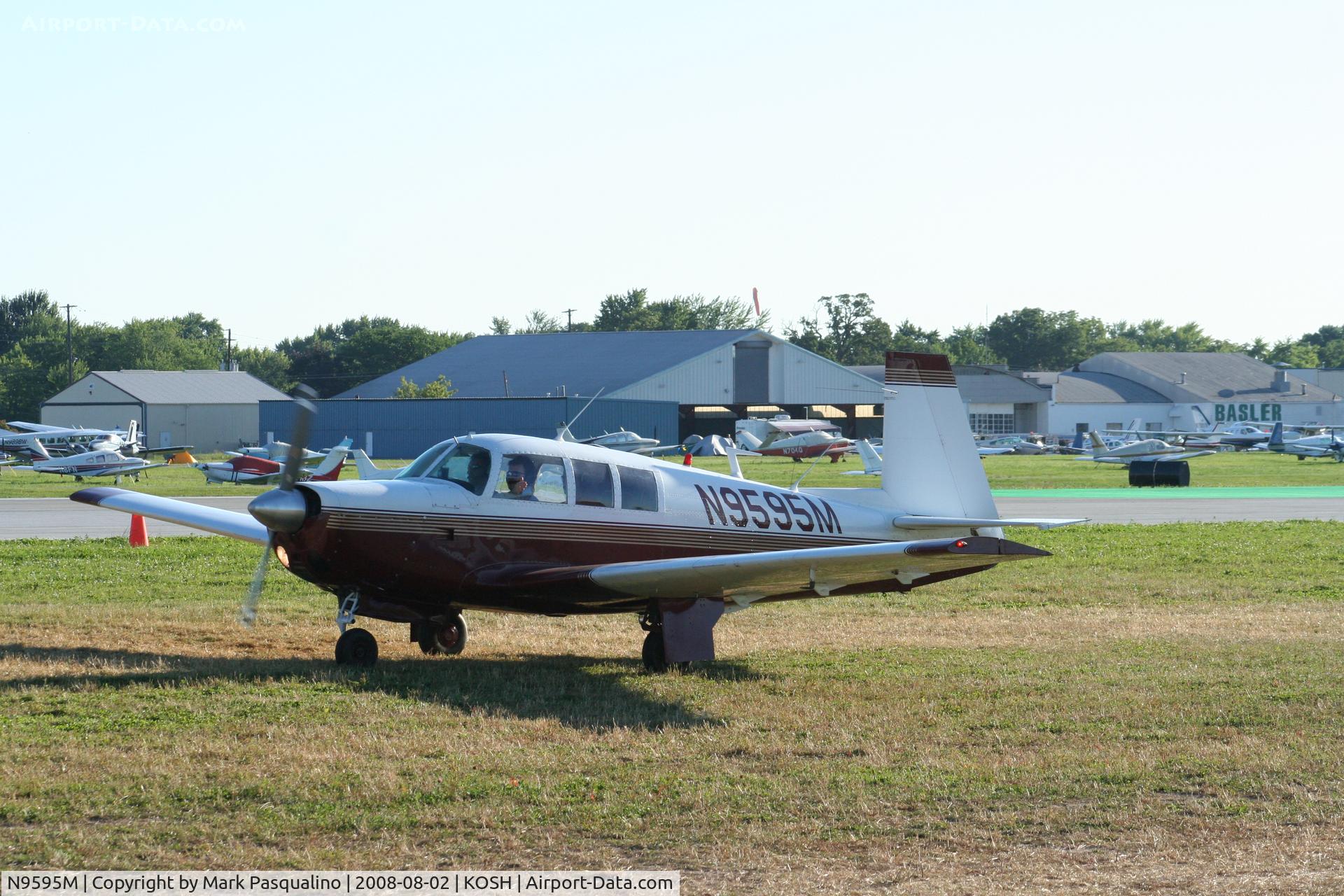 N9595M, 1966 Mooney M20F Executive C/N 670172, Mooney M20F