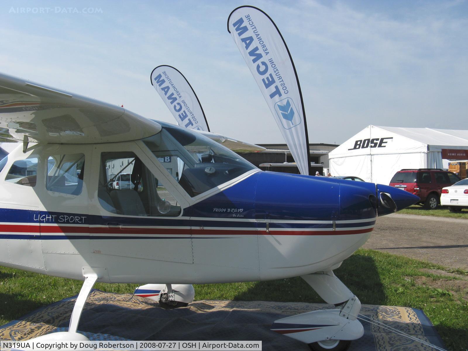 N319UA, 2008 Tecnam P-2004 Bravo C/N 126, Tecnam P2004 BRAVO DeLuxe, Rotax 912ULS 100 Hp