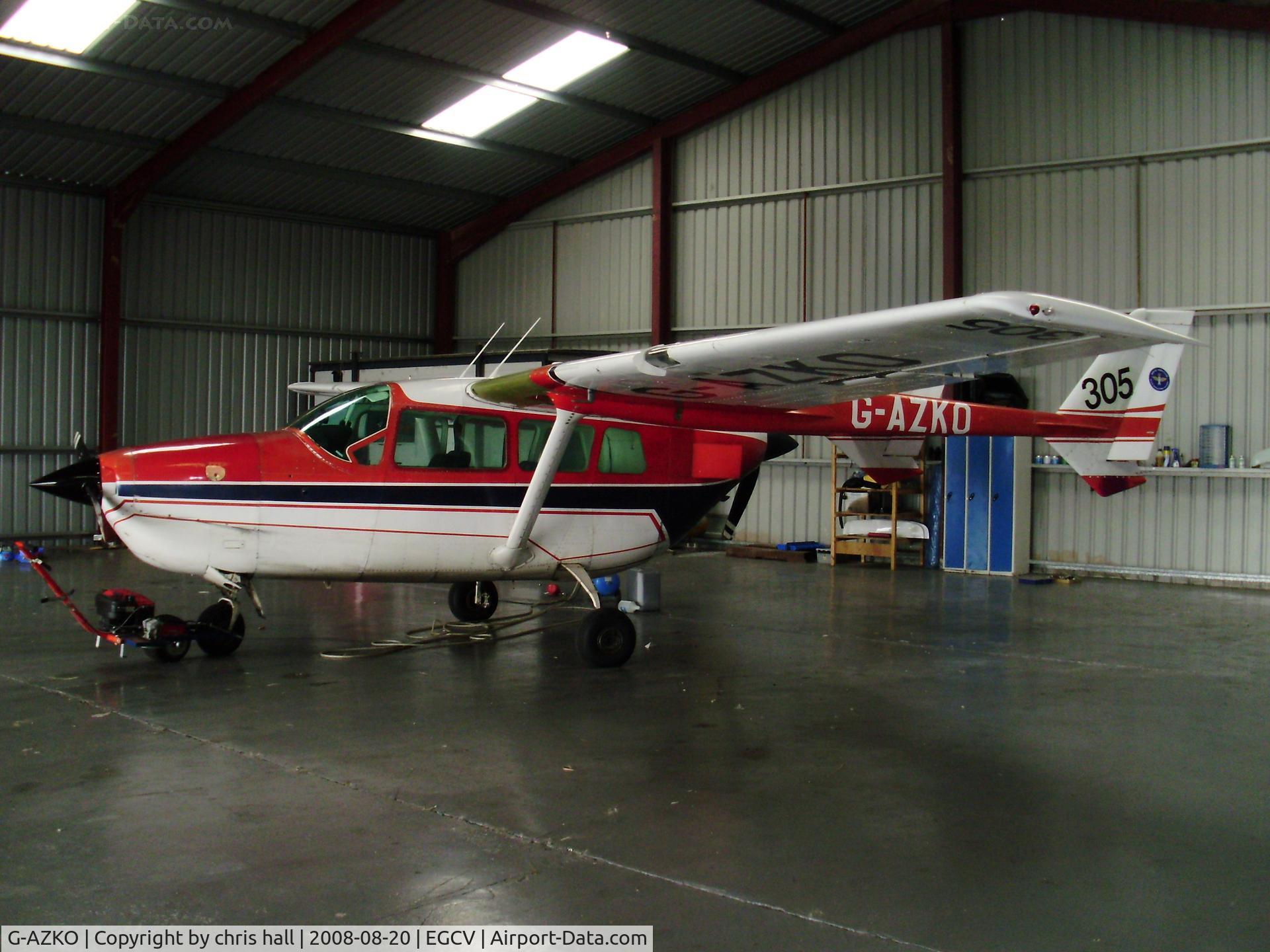 G-AZKO, 1971 Reims F337F Super Skymaster C/N F3370041, Sleap Airfield