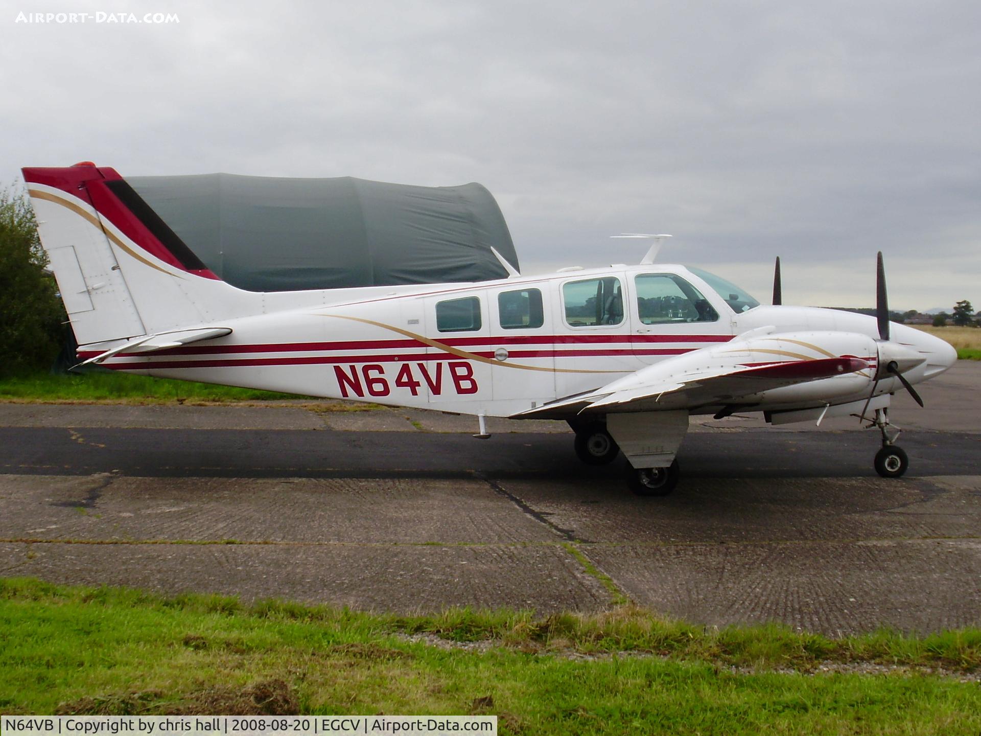 N64VB, 1973 Beech 58 Baron C/N TH-305, Sleap Airfield