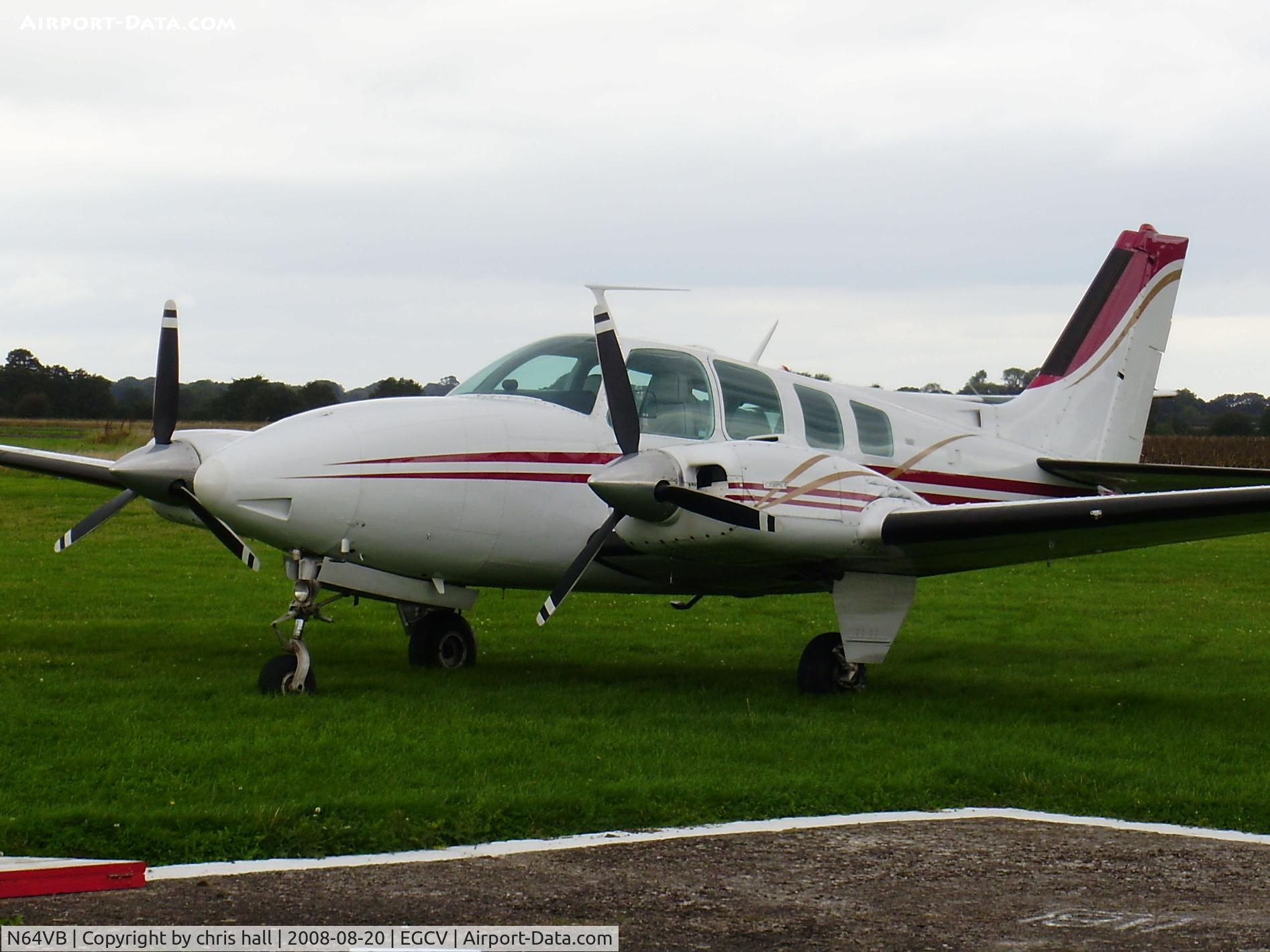 N64VB, 1973 Beech 58 Baron C/N TH-305, Sleap Airfield