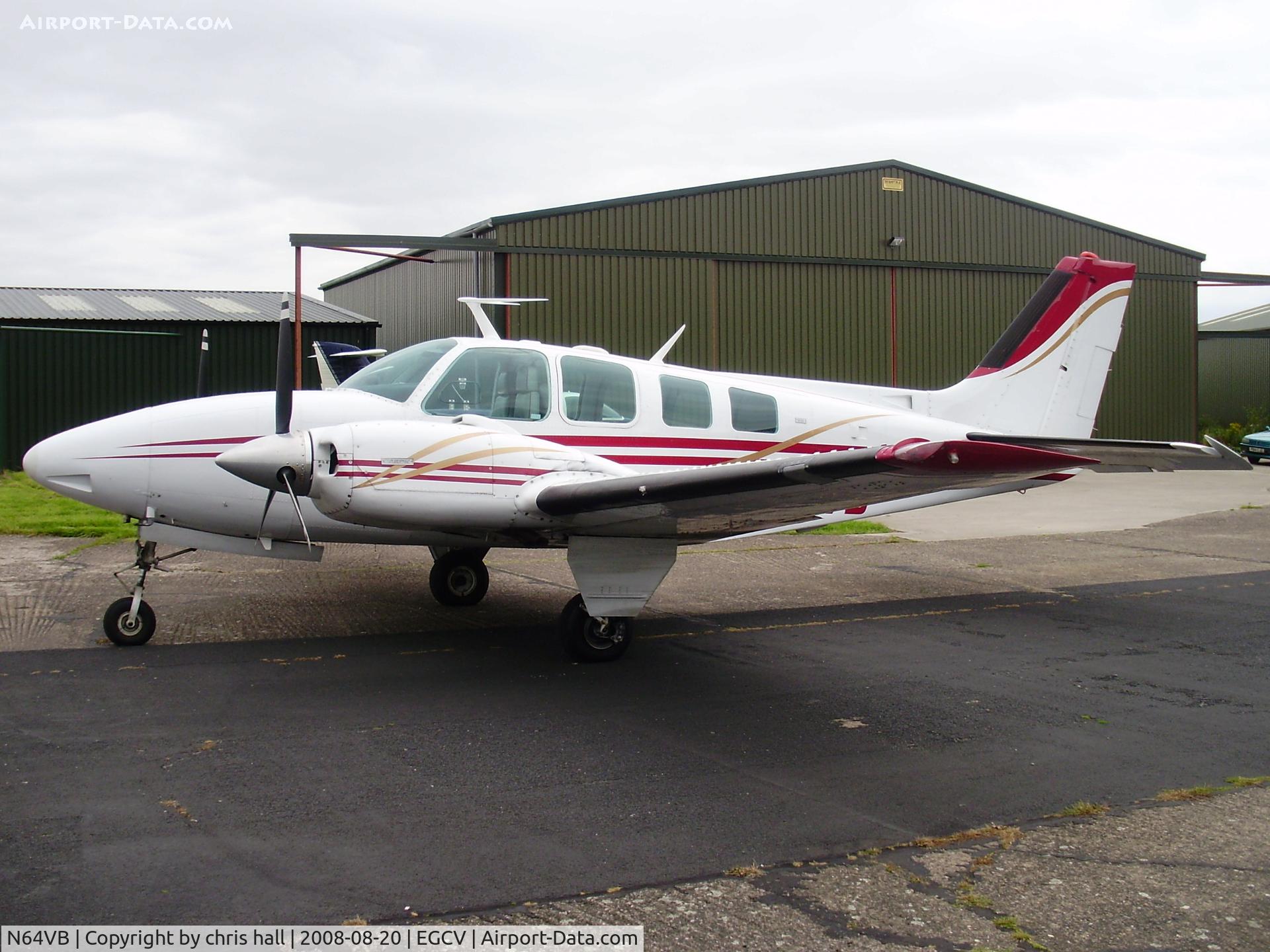 N64VB, 1973 Beech 58 Baron C/N TH-305, Sleap Airfield