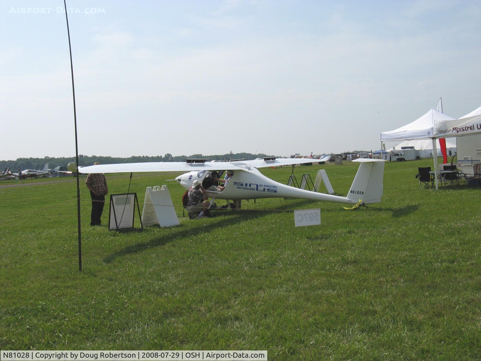 N81028, 2004 Pipistrel Sinus 912 C/N 143S9120604KIT49, 2004 Pipistrel SINUS 912 Motorglider, Rotax