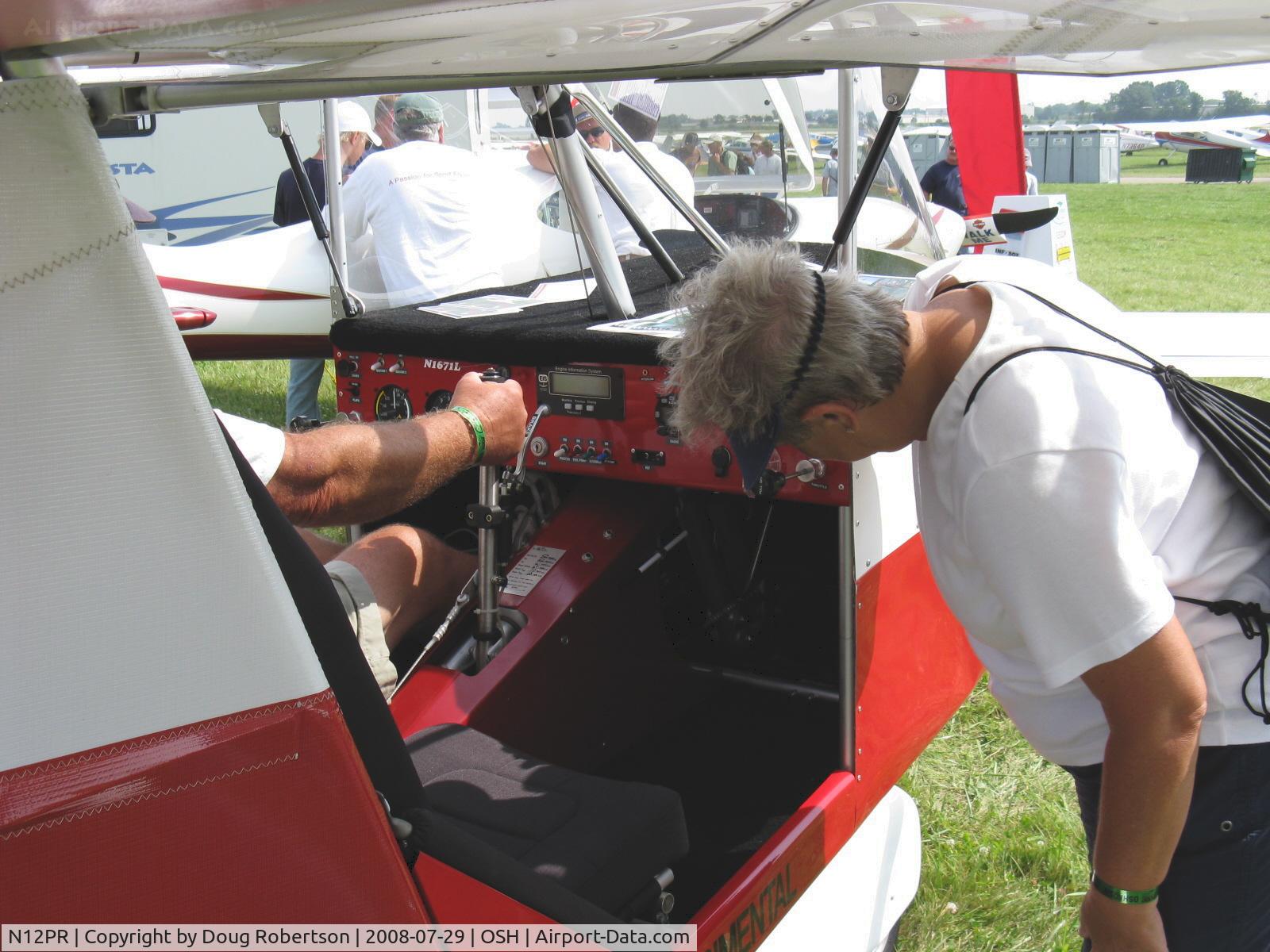 N12PR, 2007 Mosquito Aviation XE C/N MXE 1015 E 06, 2007 Personal Rotorcraft MOSQUITO XE, Compact Ra M2202, panel