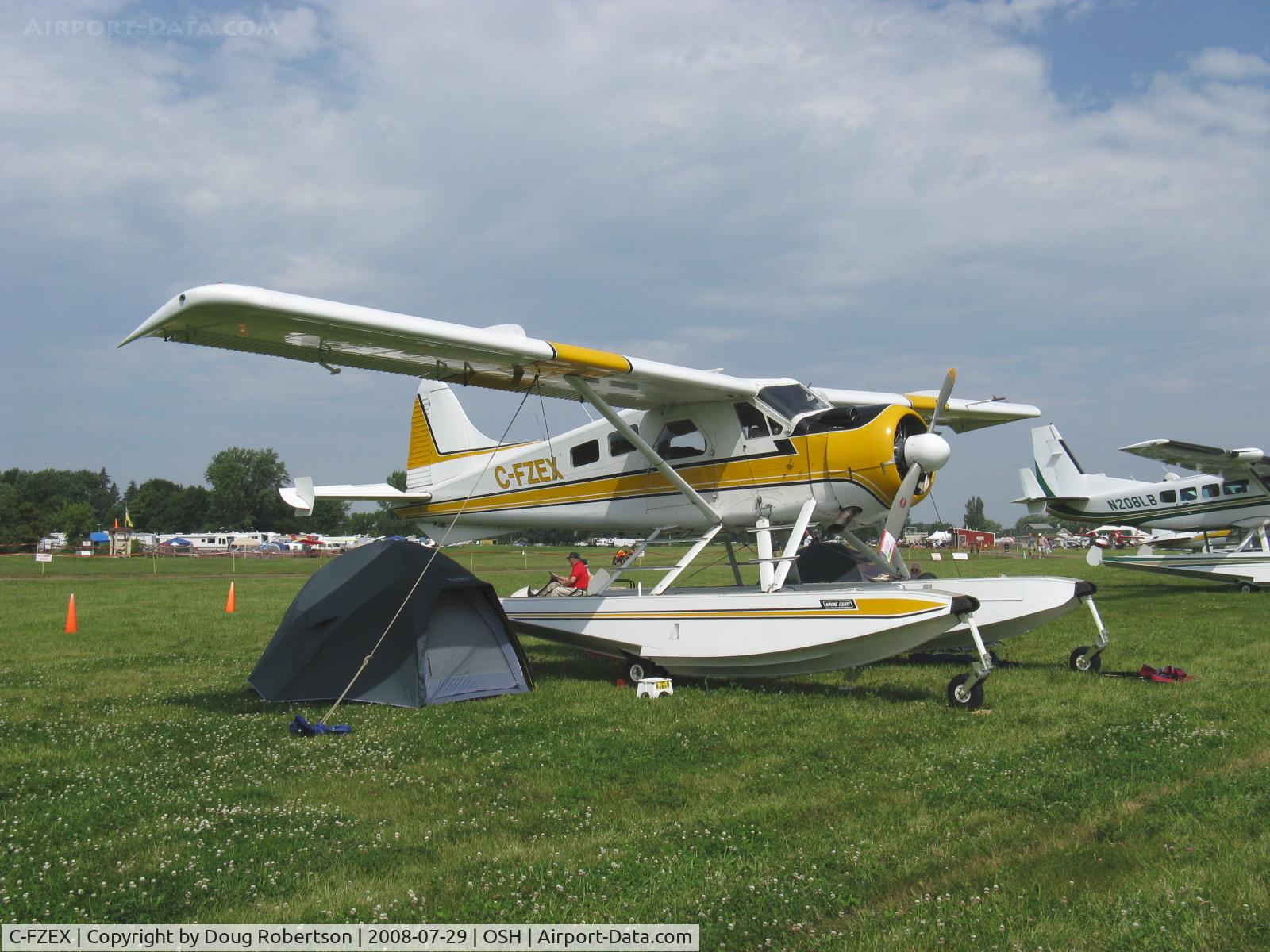 C-FZEX, 1959 De Havilland Canada DHC-2 Beaver Mk.I C/N 1409, 1959 DeHavilland DHC-2 BEAVER Mk.1, P&W R-985 450 Hp