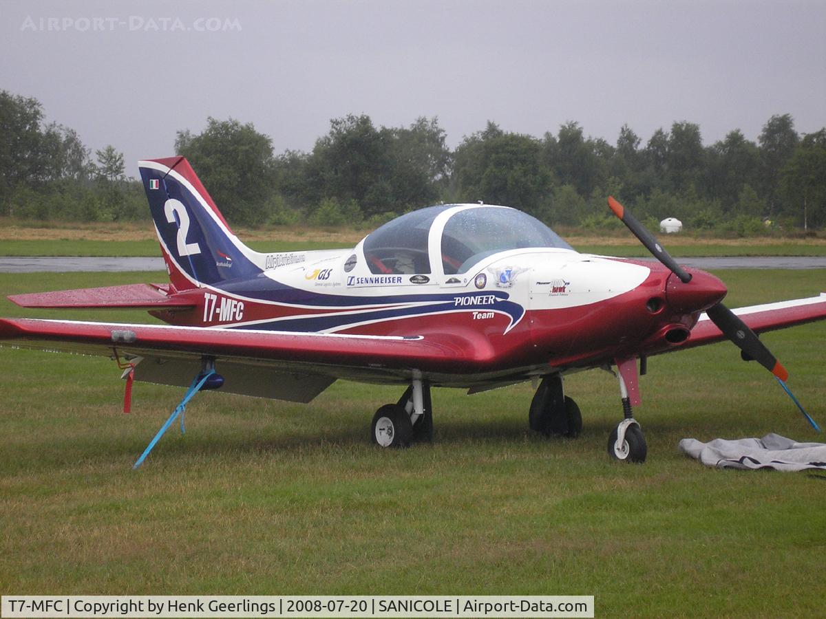 T7-MFC, Alpi Aviation Pioneer 300 Hawk C/N 171, Sanicole Airshow - Belgium , 20 Jul 08 , Pioneer Team