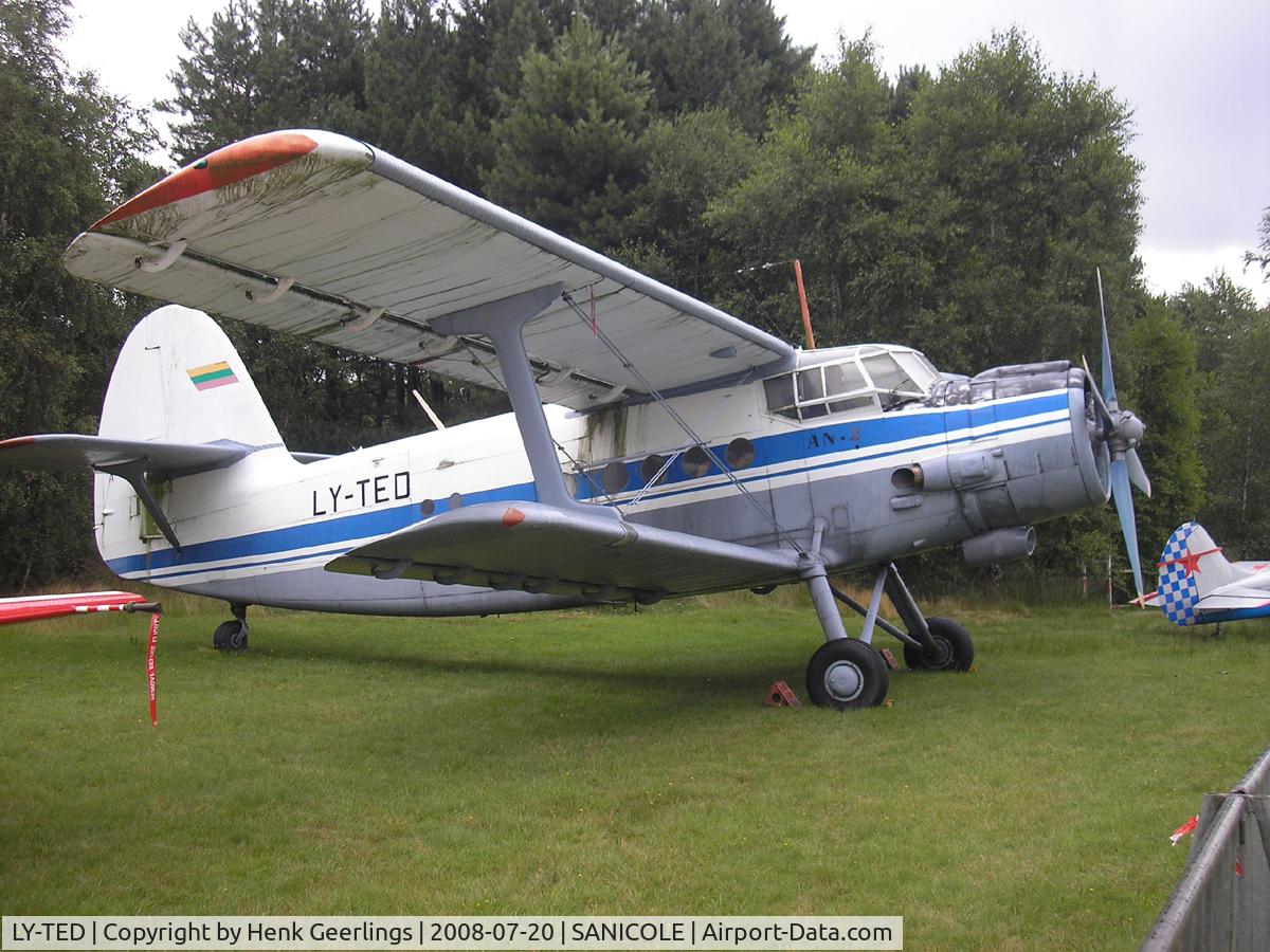 LY-TED, Antonov An-2 C/N 1G235-51, Sanicole Airshow - Belgium , 20 Jul 08