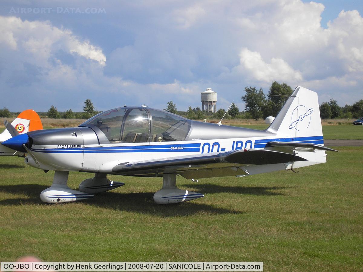 OO-JBO, 2000 Robin R-2160i Alpha Sport Alpha Sport C/N 348, Sanicole Airshow - Belgium , 20 Jul 08