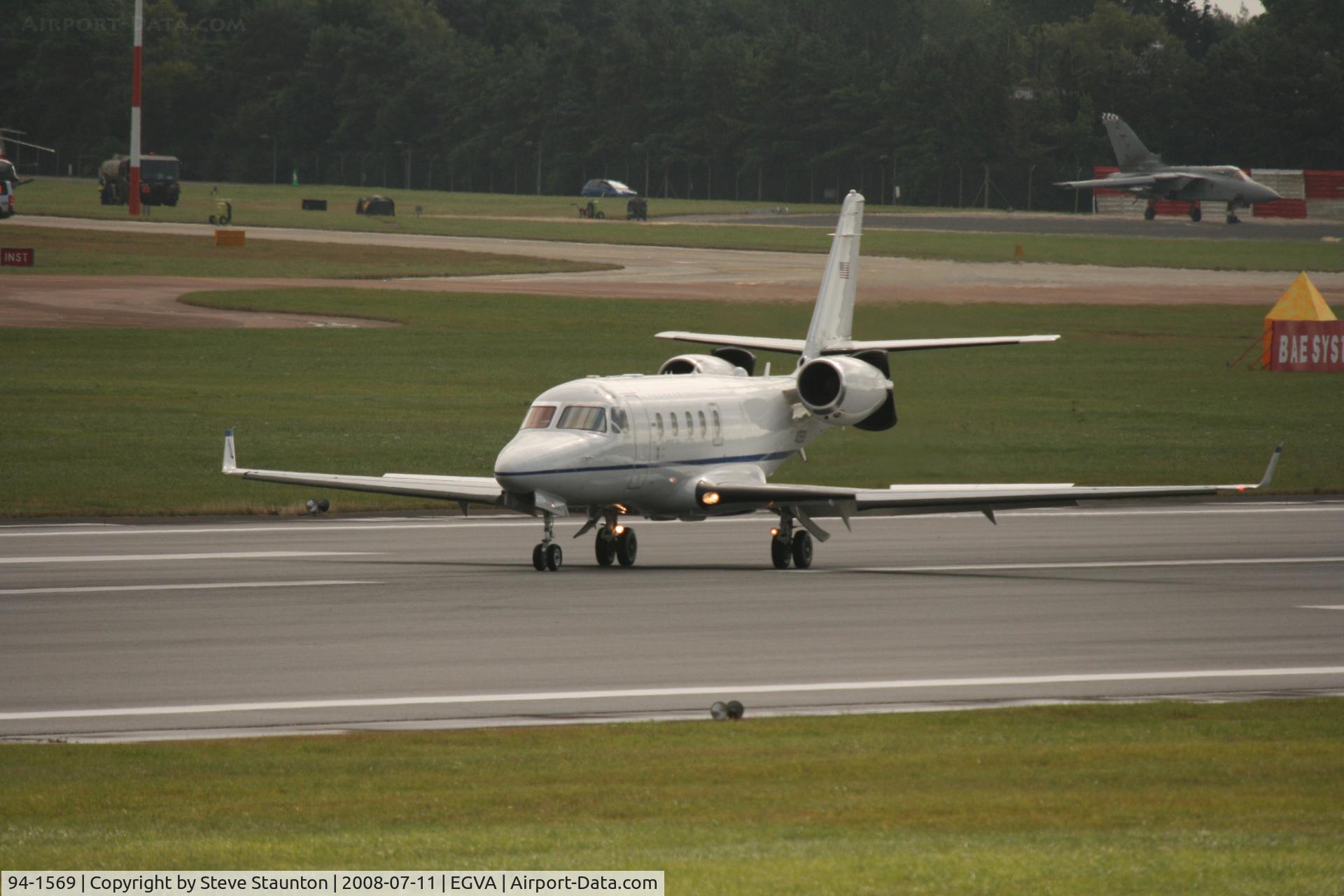 94-1569, 1994 Galaxy Aerospace C-38A Courier C/N 088, Taken at the Royal International Air Tattoo 2008 during arrivals and departures (show days cancelled due to bad weather)