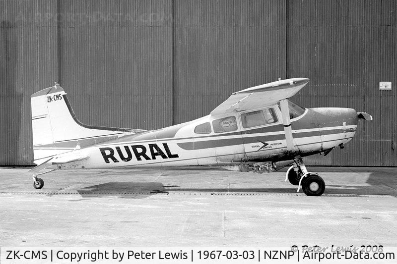 ZK-CMS, Cessna 185A Skywagon C/N 1850482, Rural Aviation (1963) Ltd., New Plymouth