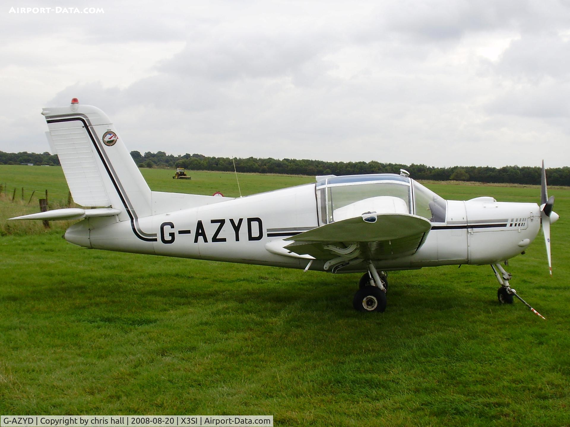 G-AZYD, 1966 Socata MS-893A Rallye Commodore 180 C/N 10645, Staffordshire Gliding Club, Seighford Airfield