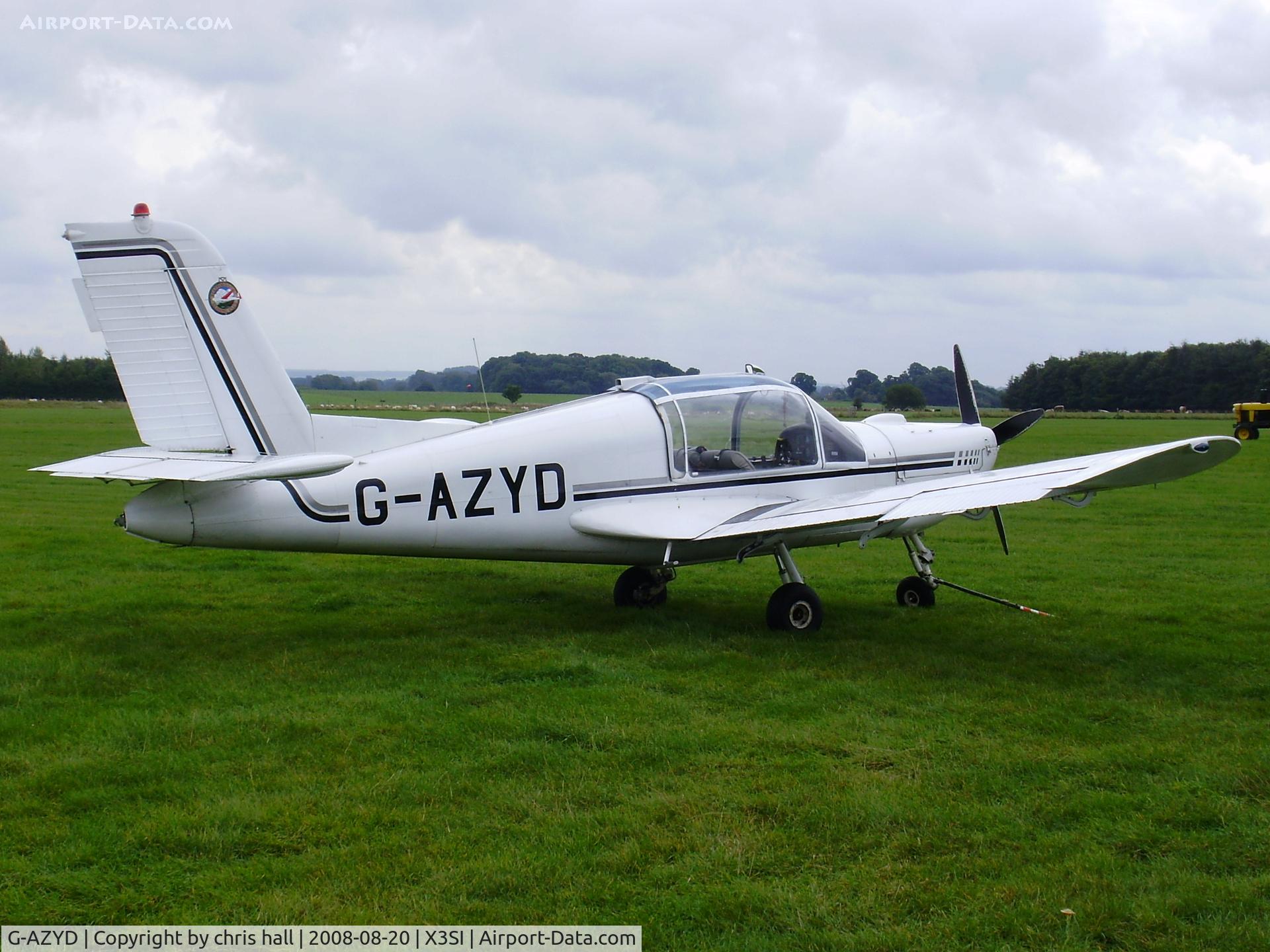 G-AZYD, 1966 Socata MS-893A Rallye Commodore 180 C/N 10645, Staffordshire Gliding Club, Seighford Airfield