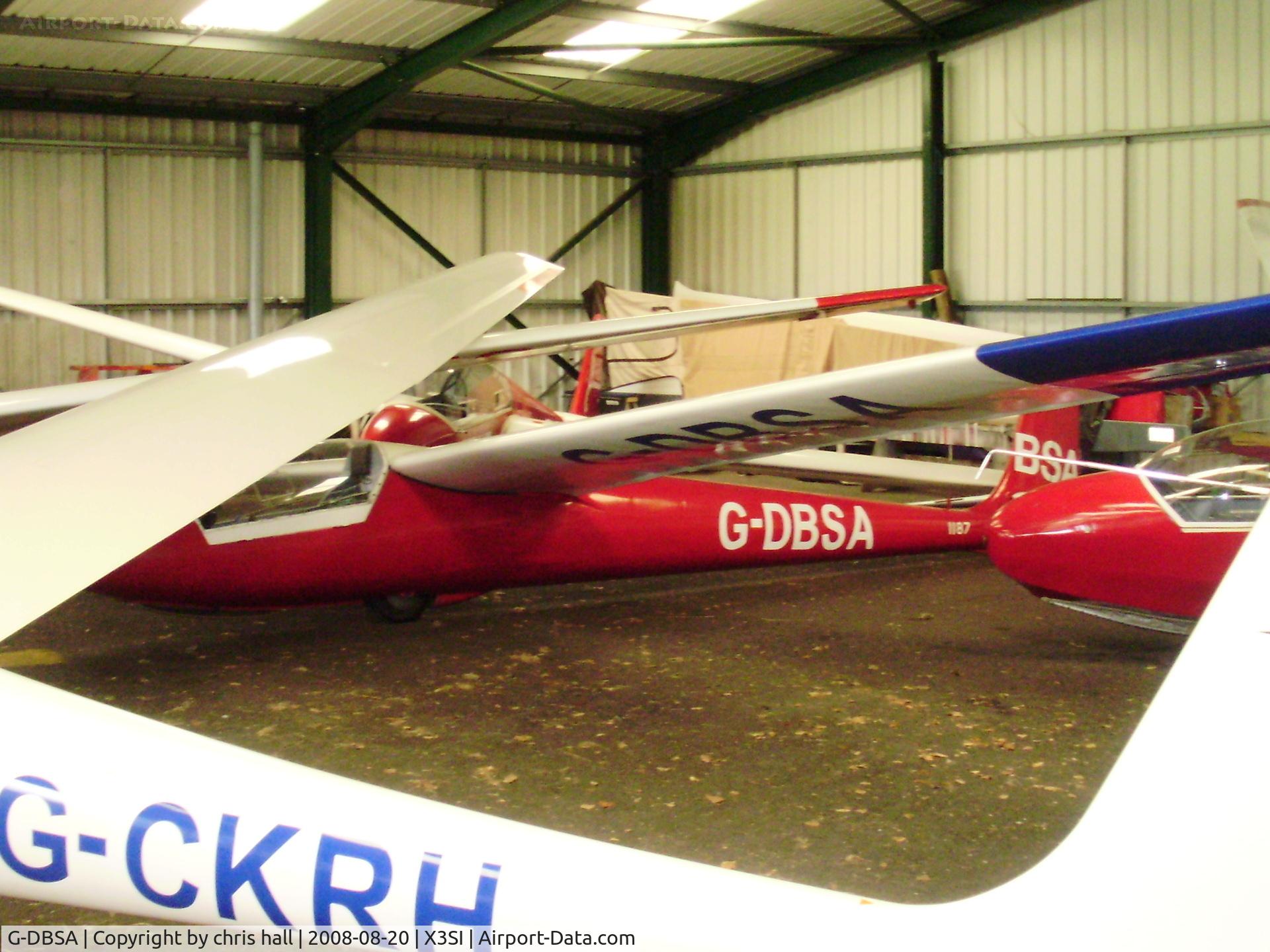 G-DBSA, 1964 Slingsby T-51 Dart C/N 1405, SLINGSBY T51 DART, Seighford Airfield