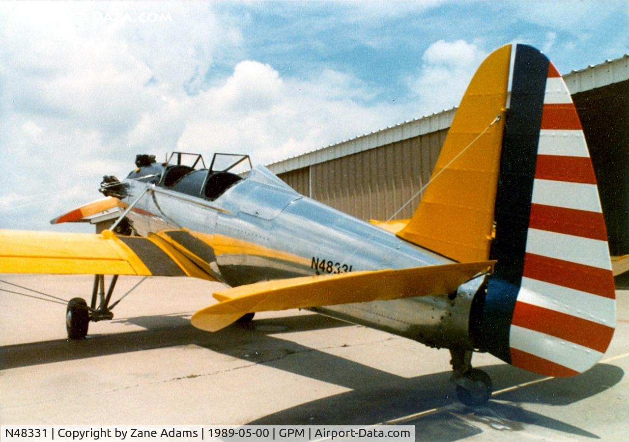 N48331, 1942 Ryan Aeronautical ST3KR C/N 1821, At Grand Prairie Municipal
