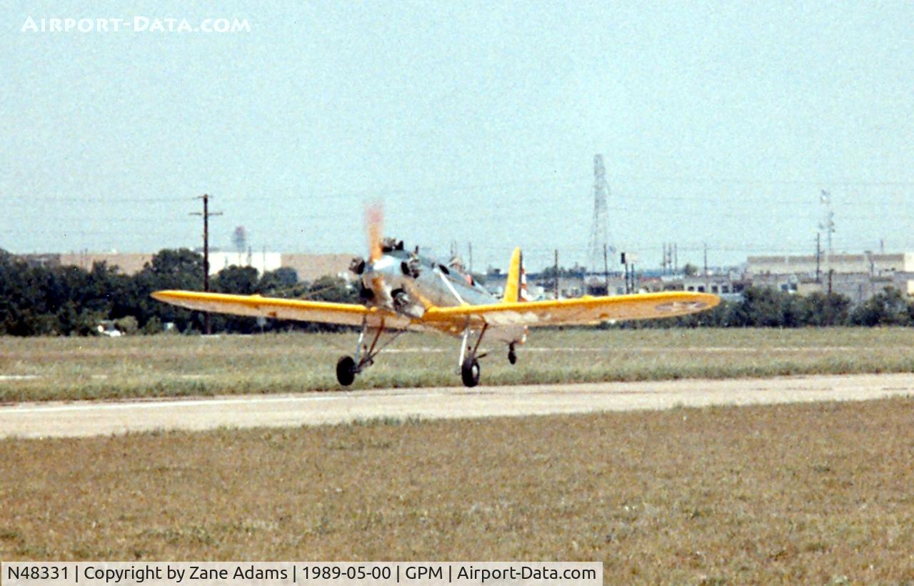N48331, 1942 Ryan Aeronautical ST3KR C/N 1821, At Grand Prairie Municipal