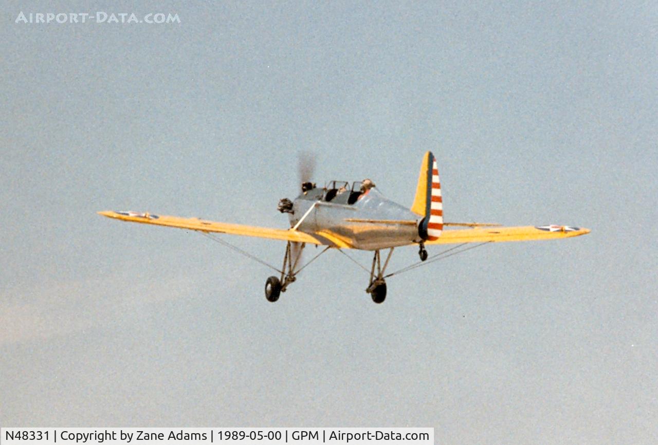 N48331, 1942 Ryan Aeronautical ST3KR C/N 1821, At Grand Prairie Municipal