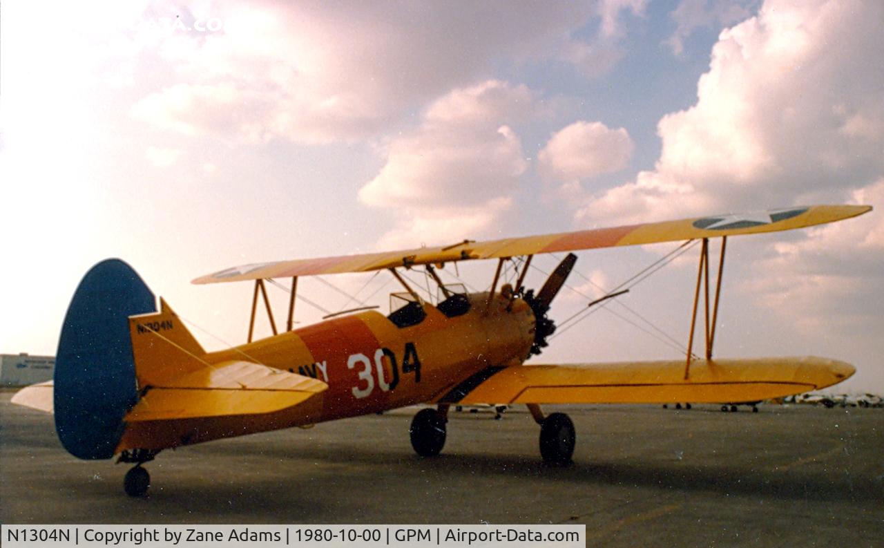 N1304N, 1950 Boeing E75 C/N 75-5380, At Grand Prairie Municipal