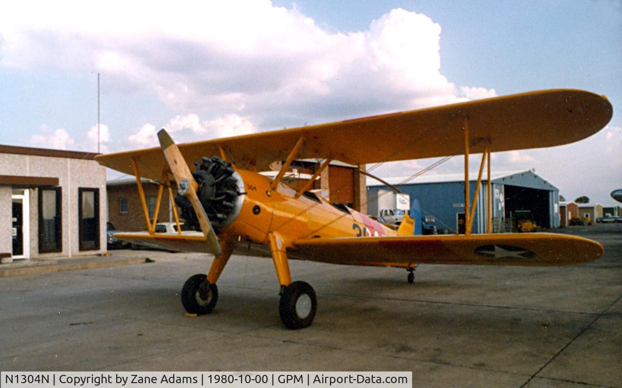 N1304N, 1950 Boeing E75 C/N 75-5380, At Grand Prairie Municipal
