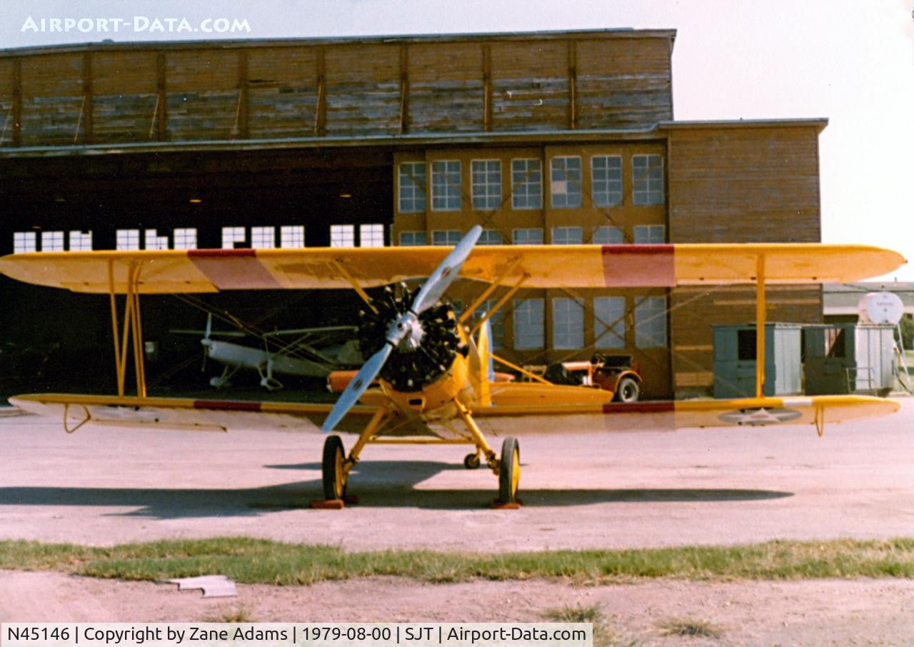 N45146, 1940 Naval Aircraft Factory N3N-3 C/N 4393, At San Angelo, TX