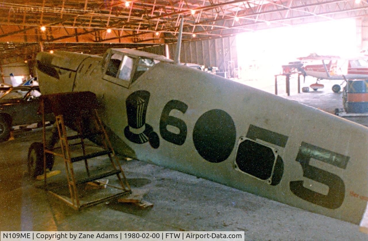 N109ME, Hispano HA-1112-M1L Buchon C/N 67, CAF Buchon (Spanish built Me-109) After returning from Europe for teh movie 