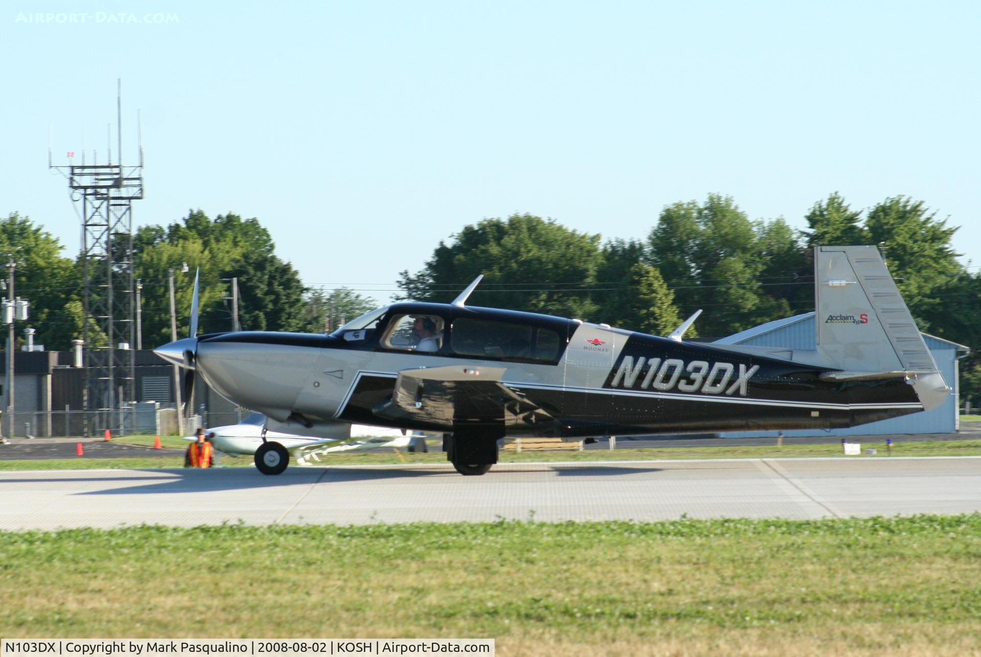 N103DX, 2008 Mooney M20TN Acclaim C/N 31-0100, Mooney M20TN
