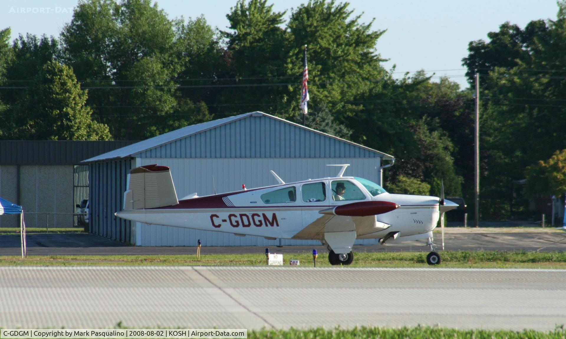 C-GDGM, 1971 Beech V35B Bonanza C/N D-9215, Beech V35B
