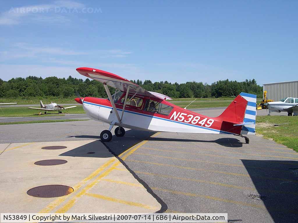 N53849, 1975 Bellanca 7GCAA C/N 324-76, Stow, MA - Young Eagle Flight