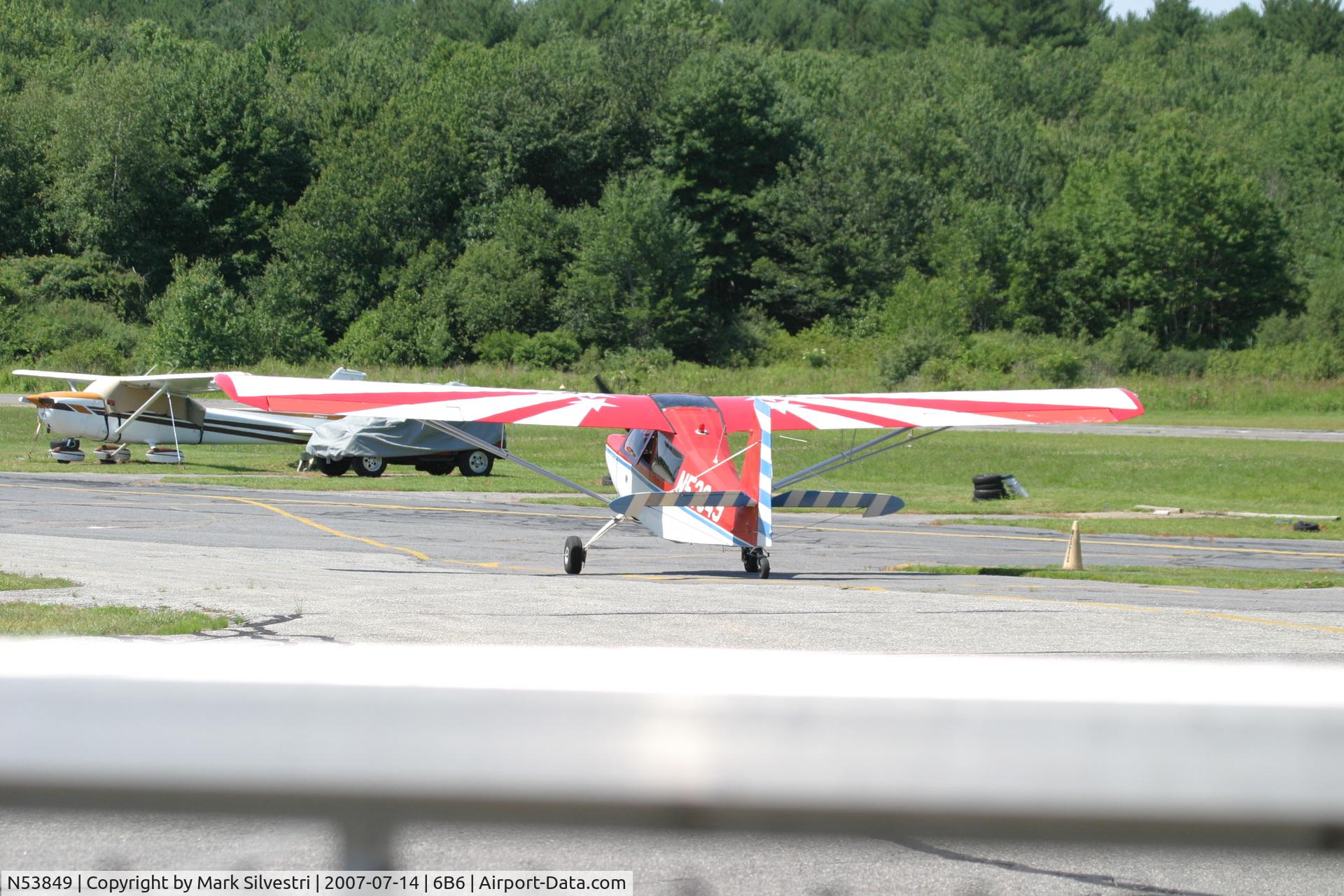 N53849, 1975 Bellanca 7GCAA C/N 324-76, Stow, MA - Young Eagle Flight