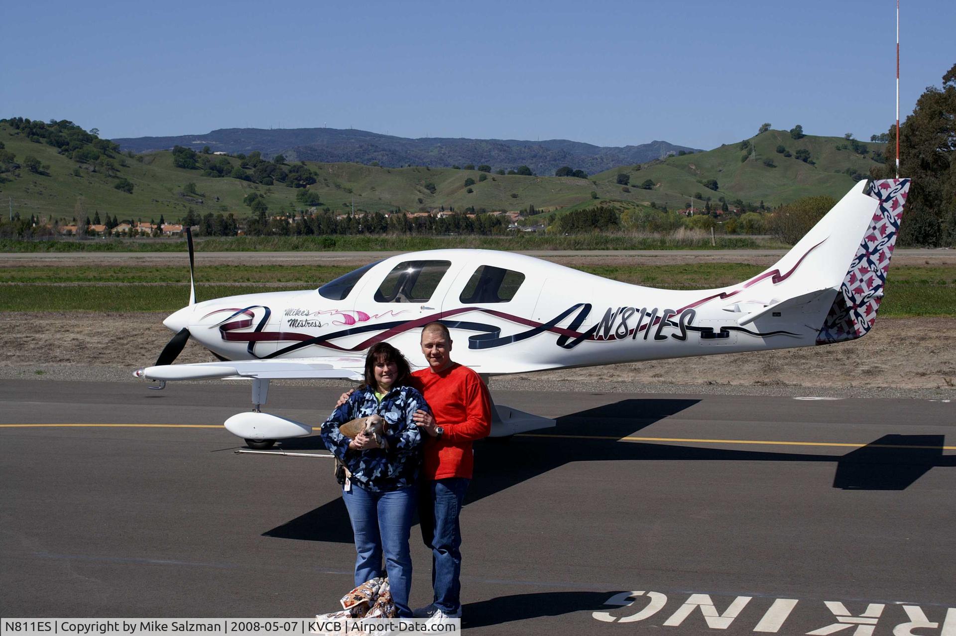 N811ES, 2005 Lancair ES C/N ES-153, On the ground at Nut Tree Airport KVCB