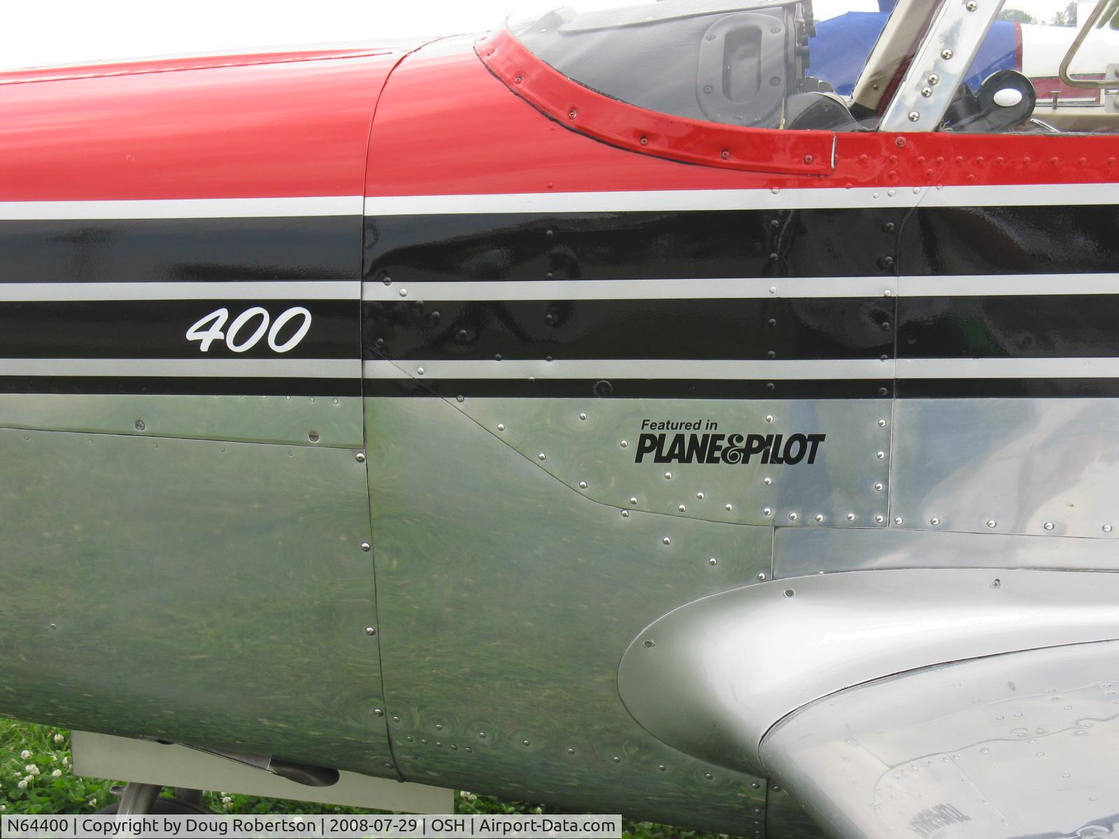 N64400, 1964 Piper PA-24-400 Comanche 400 C/N 26-36, 1964 Piper PA-24-400 COMANCHE, Lycoming IO-720-A1A 8 cylinder 400 Hp, cruise speed 213 mph, stall with flaps 68 mph. Media Superstar