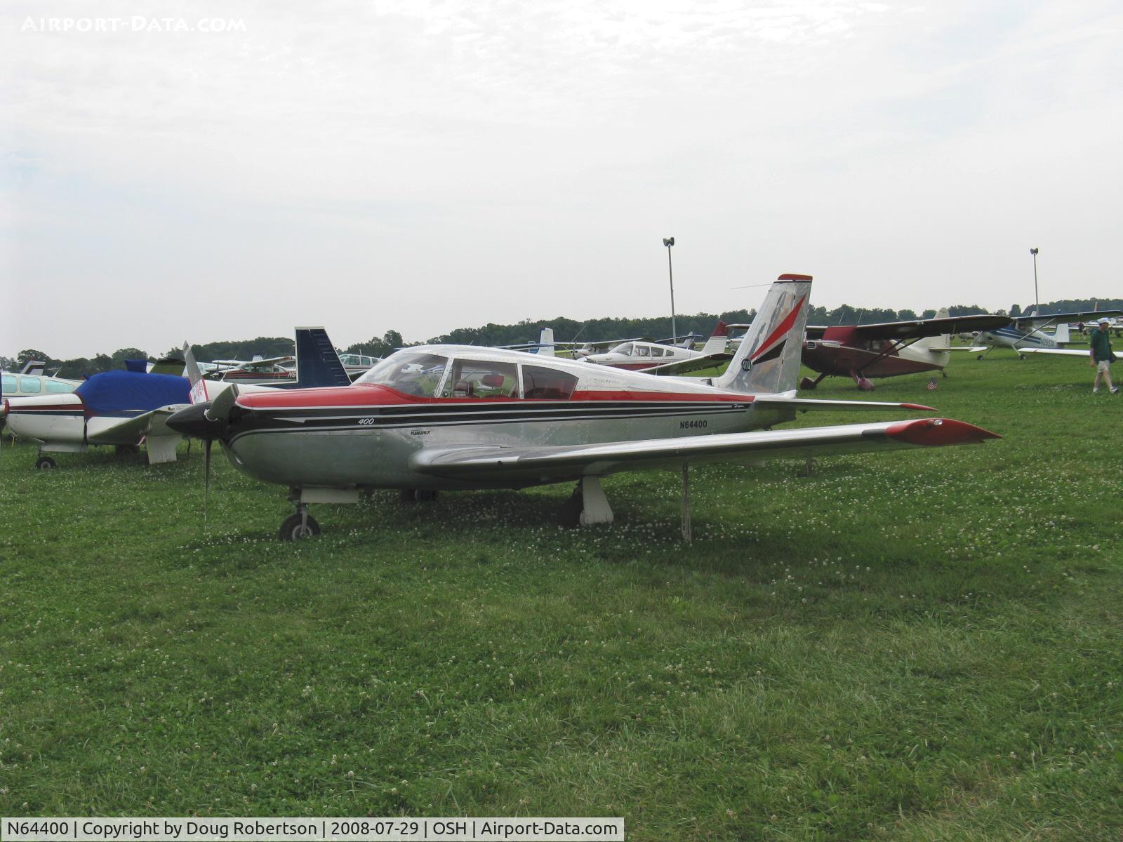 N64400, 1964 Piper PA-24-400 Comanche 400 C/N 26-36, 1964 Piper PA-24-400 COMANCHE, Lycoming IO-720-A1A 8 cylinder 400 Hp, cruise speed 213 mph, stall with flaps 68 mph