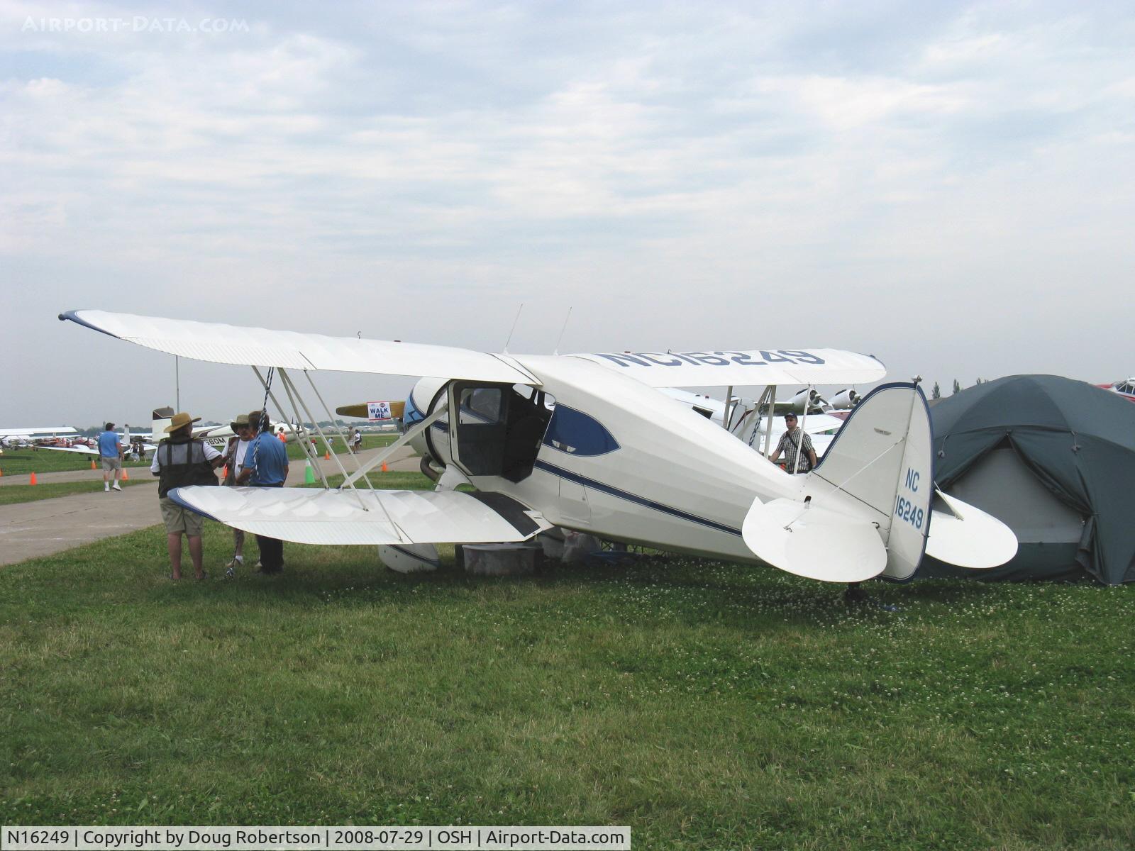 N16249, 1936 Waco YKS-6 C/N 4466, 1936 Waco YKS, Jacobs 275 Hp