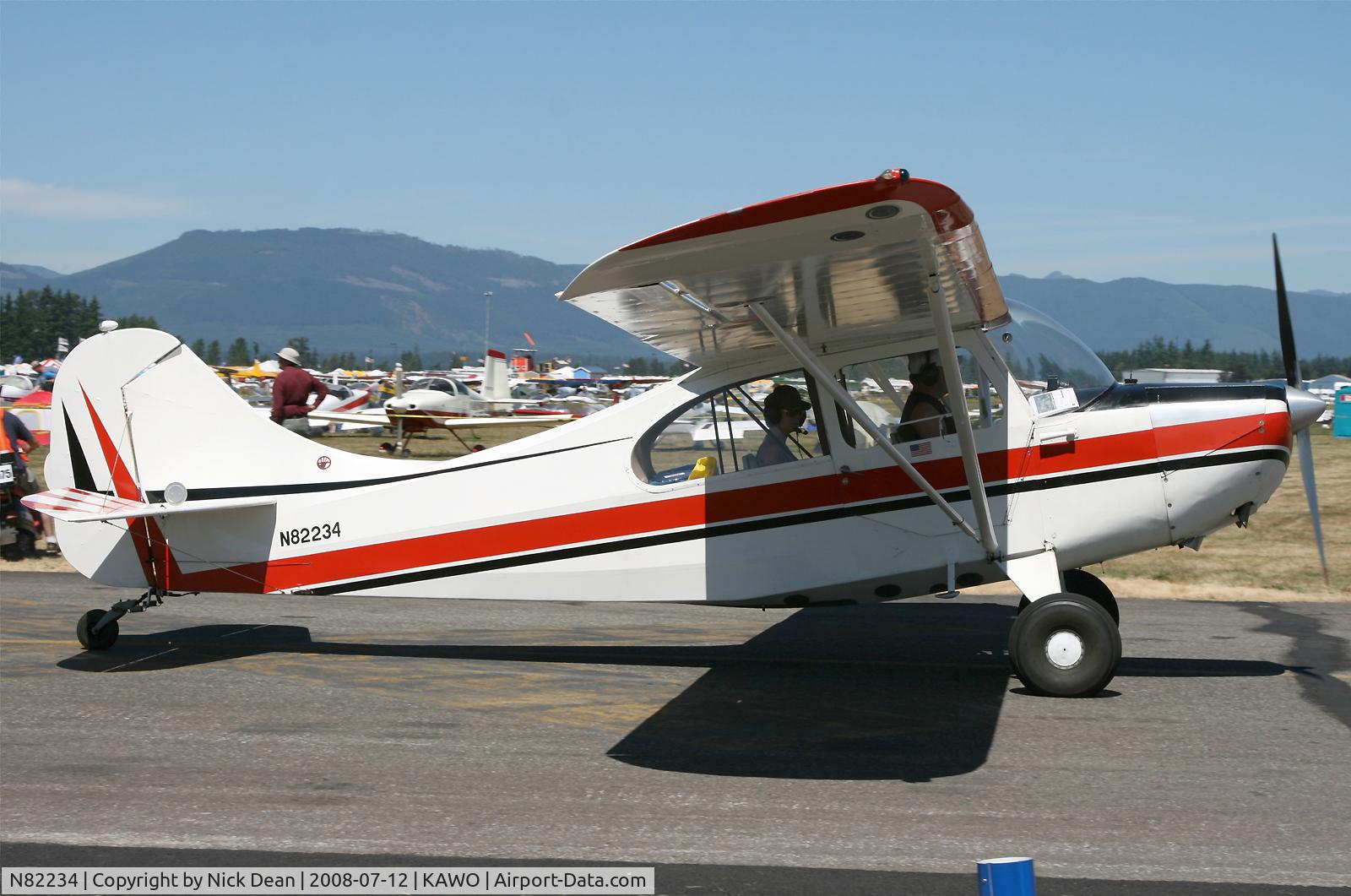 N82234, 1946 Aeronca 7AC Champion C/N 7AC-862, Arlington fly in 2008