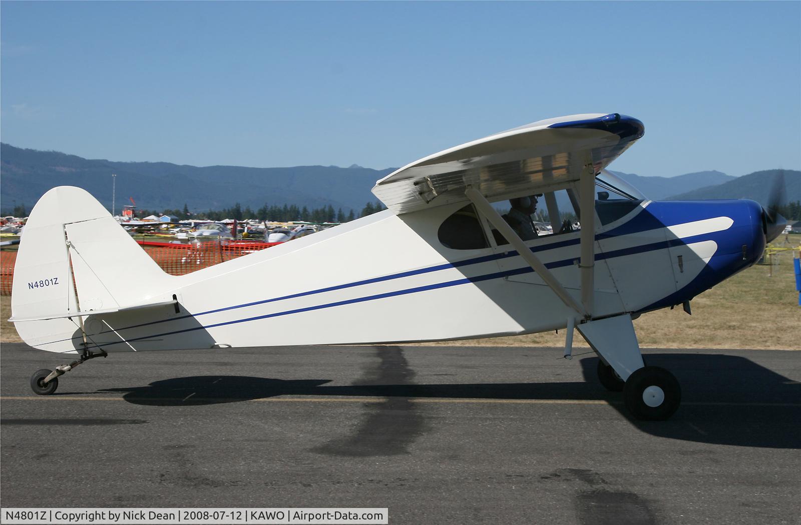 N4801Z, 1961 Piper PA-22-108 Colt C/N 22-8368, Arlington fly in 2008