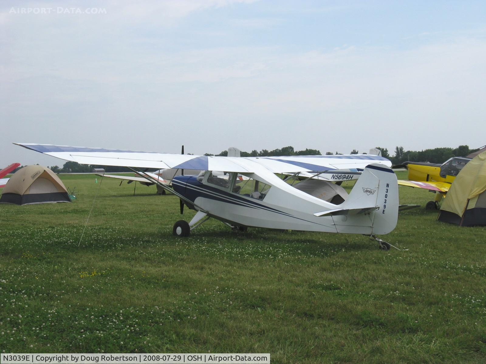 N3039E, 1946 Aeronca 7AC Champion C/N 7AC-6625, 1946 Aeronca 7AC CHAMPION, Continental O-200 100 Hp by STC, old friend from SZP, California