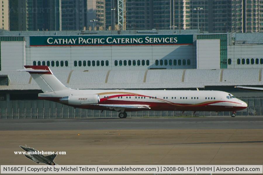 N168CF, 1988 McDonnell Douglas DC-9-87 C/N 49670, This MD-87 belongs to Sunrider Corporation