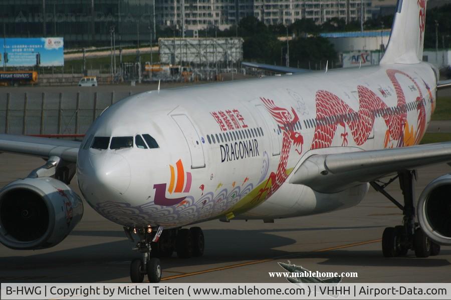 B-HWG, 2005 Airbus A330-343 C/N 662, Dragonair