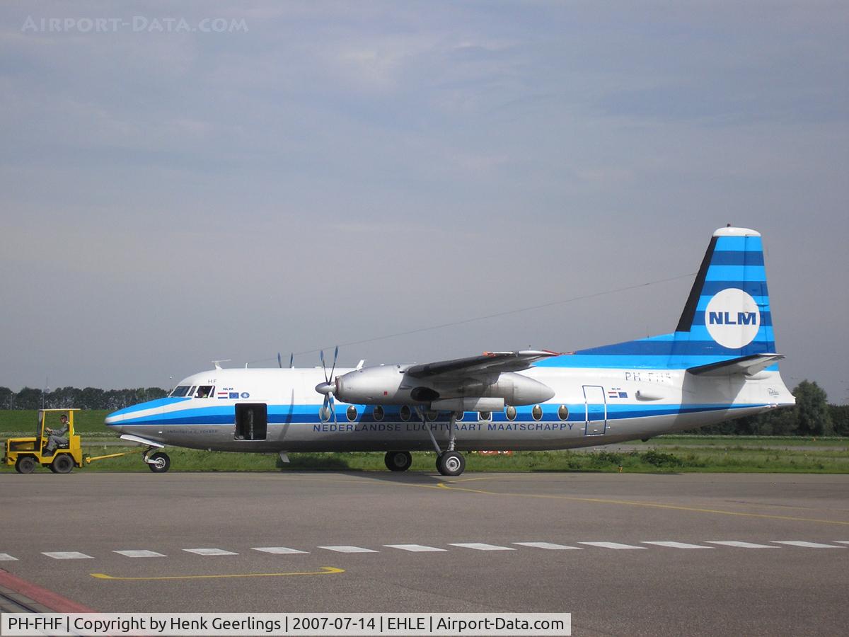PH-FHF, 1958 Fokker F.27-100 Friendship C/N 10105, Lelystad Airport