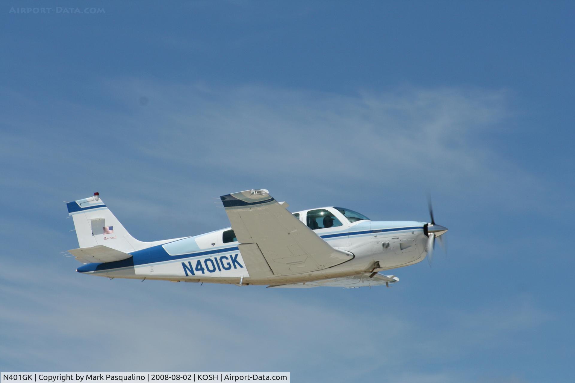 N401GK, 1986 Beech B36TC Bonanza C/N EA-459, Beech B36TC