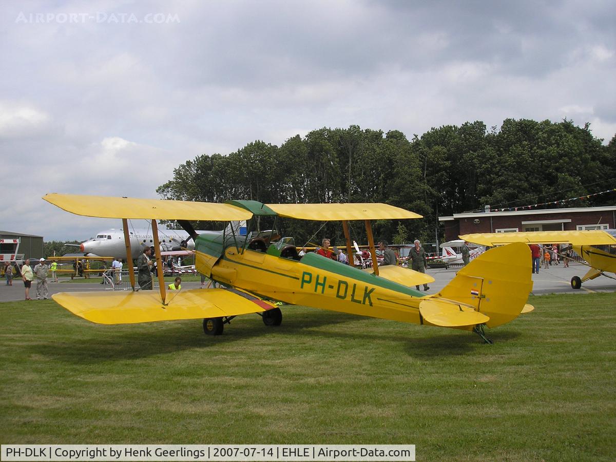 PH-DLK, De Havilland DH-82A Tiger Moth II C/N 85030, Lelystad Airport