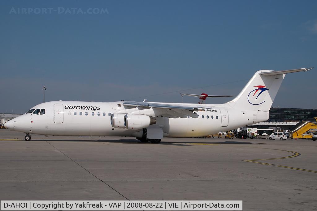 D-AHOI, 1990 British Aerospace BAe.146-300A C/N E3187, Eurowings Bae 146