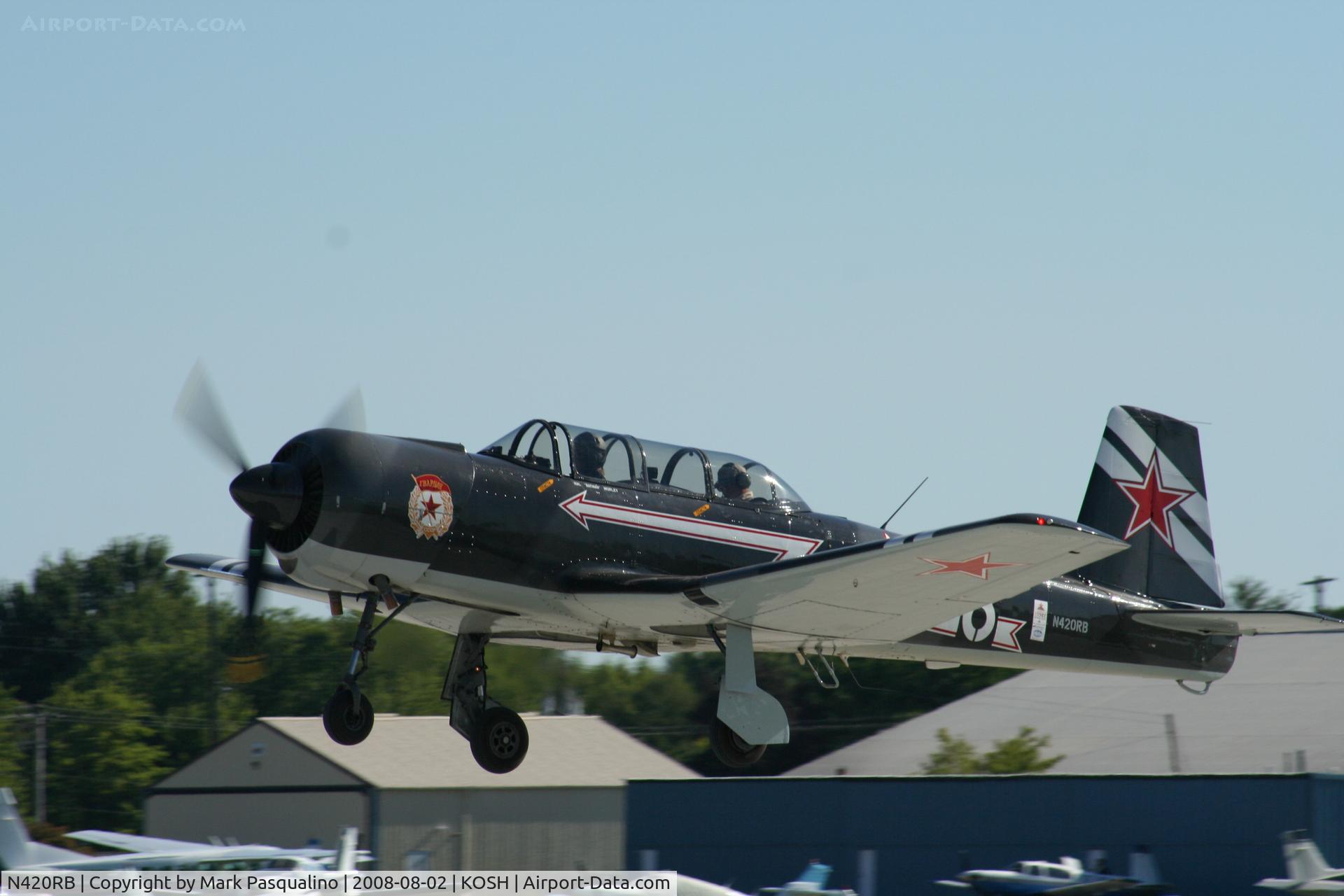 N420RB, 1972 Nanchang CJ-6A C/N 2132049, Nanchang CJ-6A