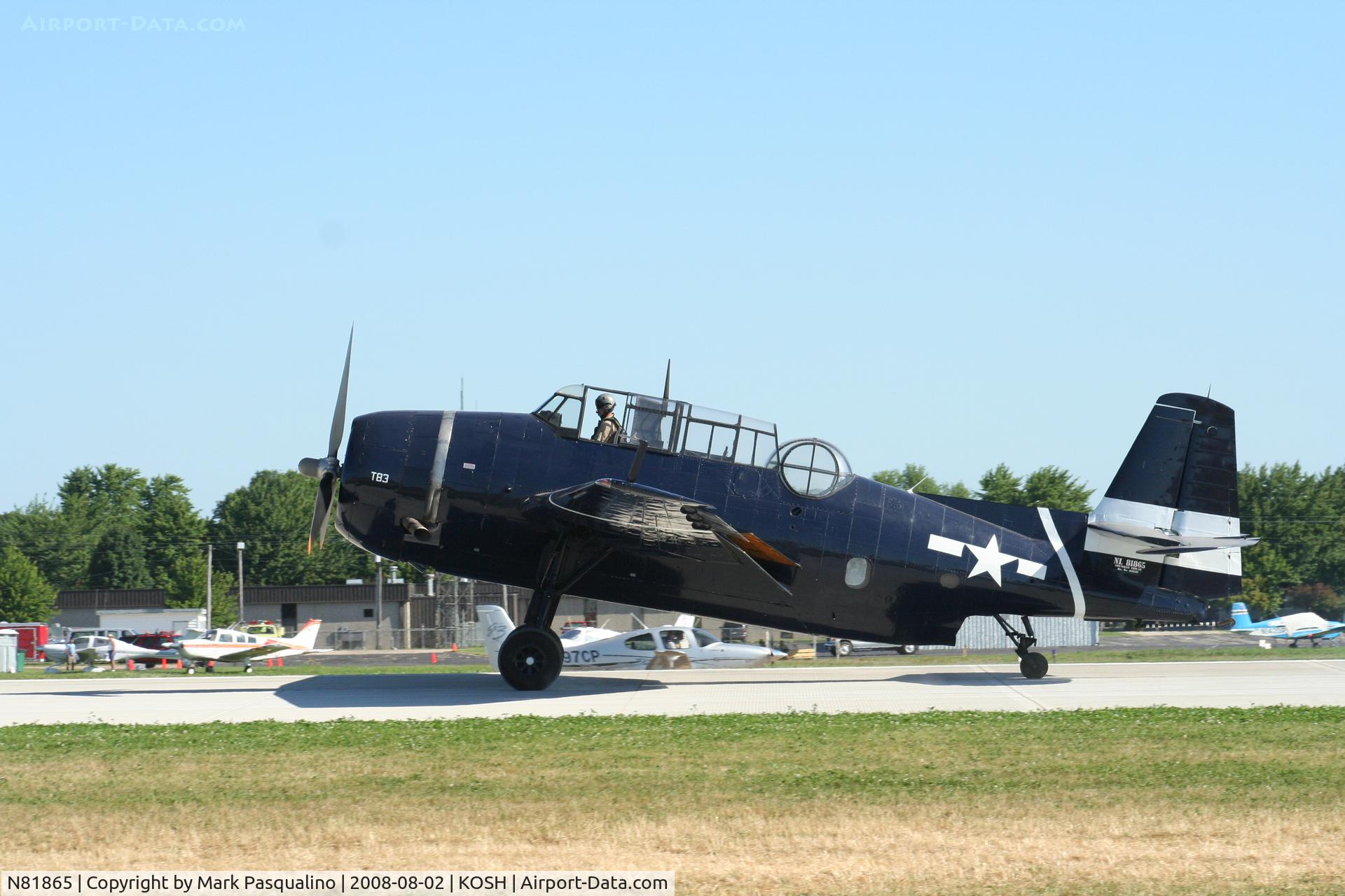 N81865, 1945 Grumman TBM-3E Avenger C/N 5632, Grumman TBM-3E
