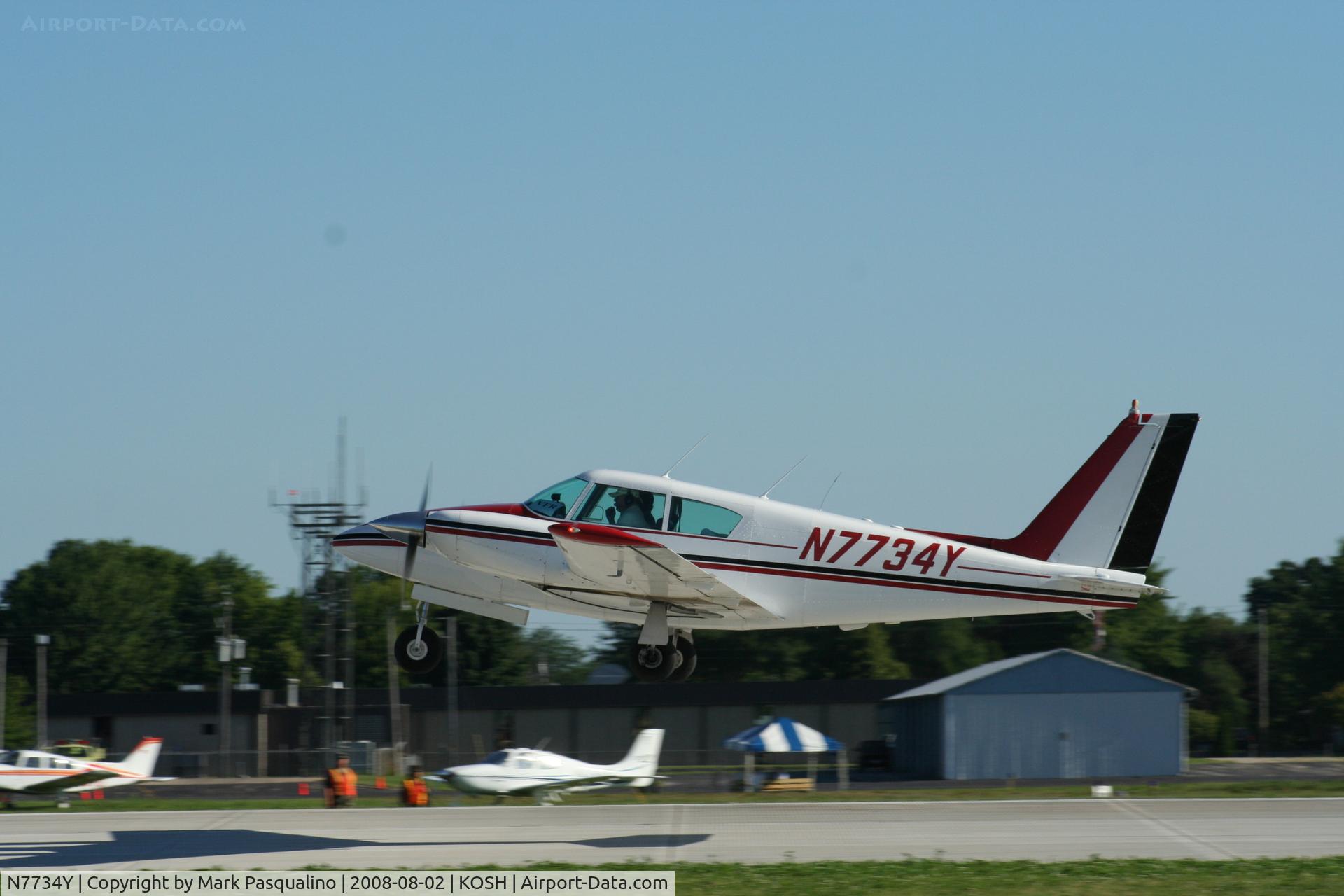 N7734Y, 1965 Piper PA-30-160 Twin Comanche Twin Comanche C/N 30-824, Piper PA-30
