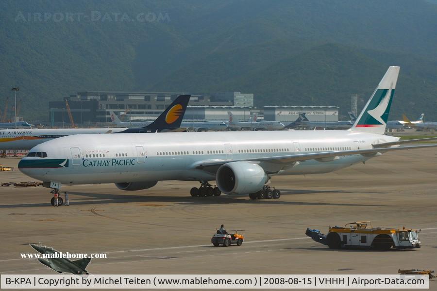 B-KPA, 2007 Boeing 777-367/ER C/N 36154, Cathay Pacific