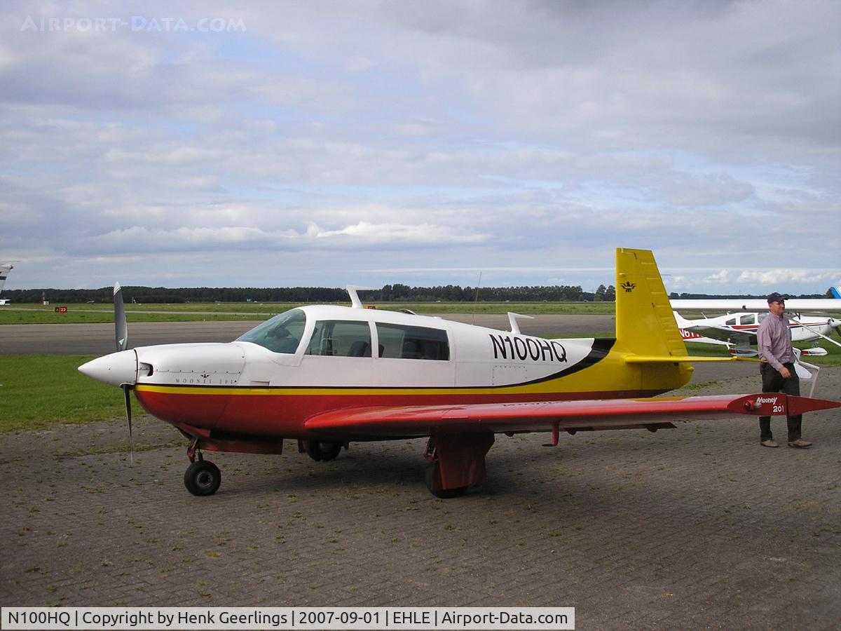 N100HQ, 1978 Mooney M20J 201 C/N 24-0534, Lelystad Airport