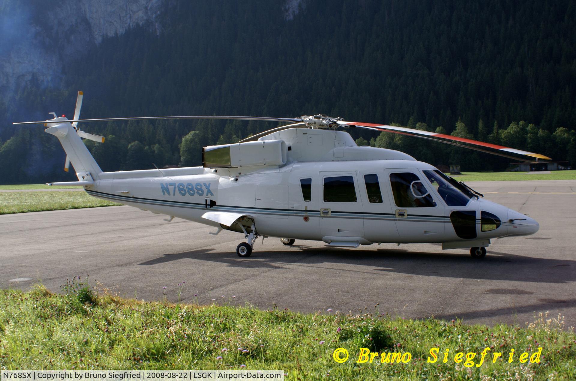 N768SX, 1991 Sikorsky S-76B C/N 760372, Gstaad-Saanen Suisse
