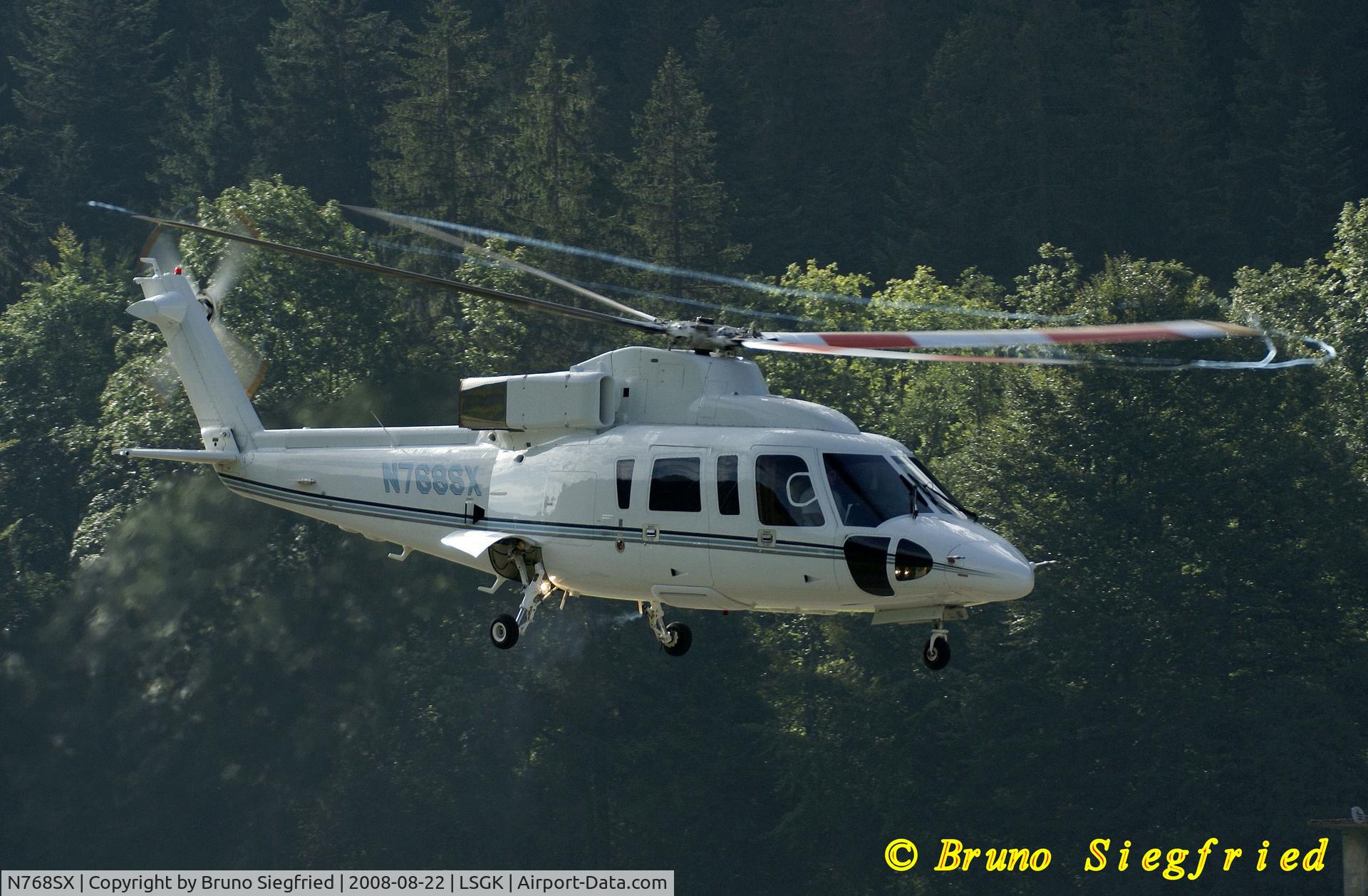N768SX, 1991 Sikorsky S-76B C/N 760372, Gstaad-Saanen Suisse