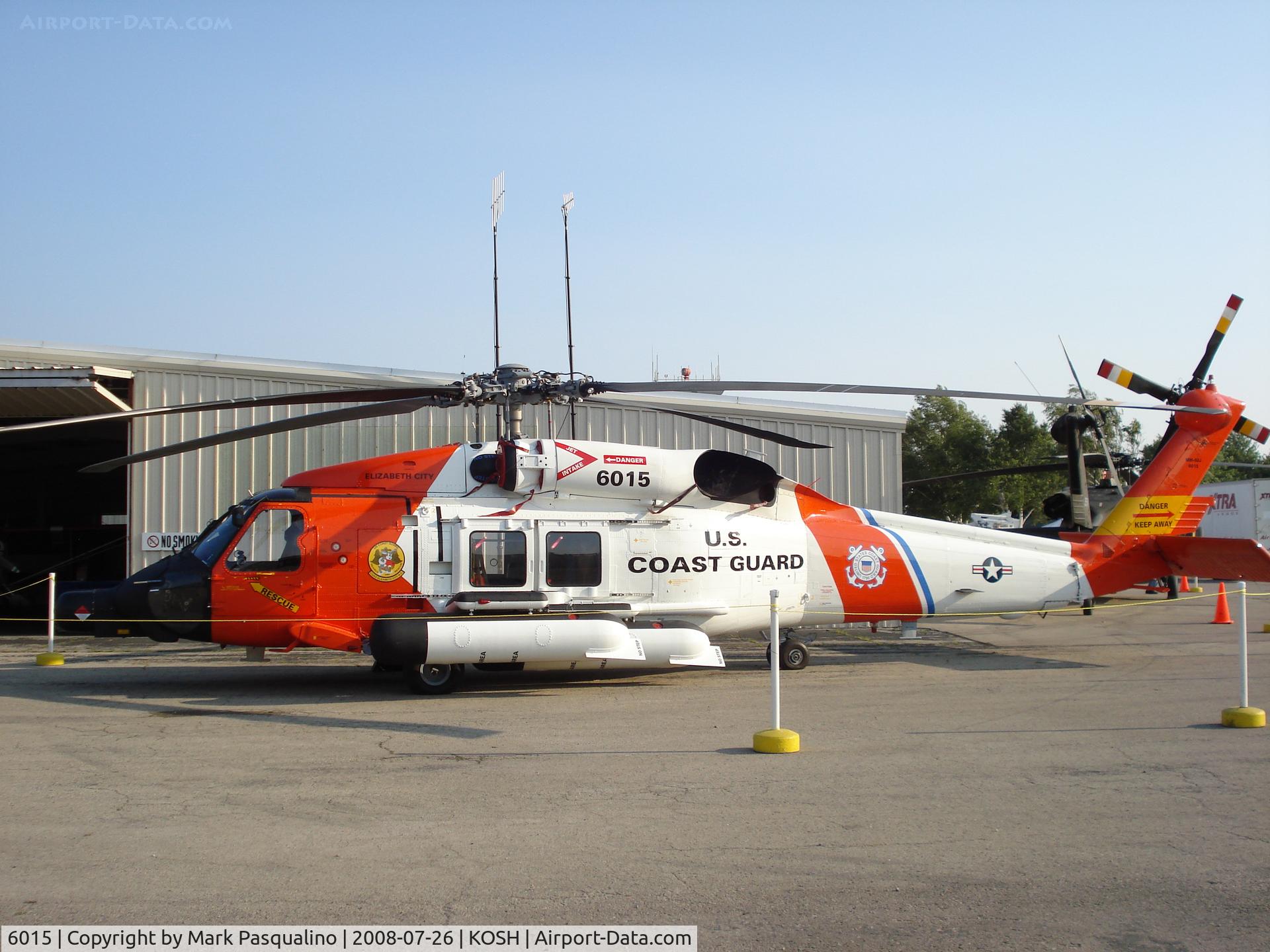 6015, Sikorsky HH-60J Jayhawk C/N 70.1588, Sikorsky HH-60J